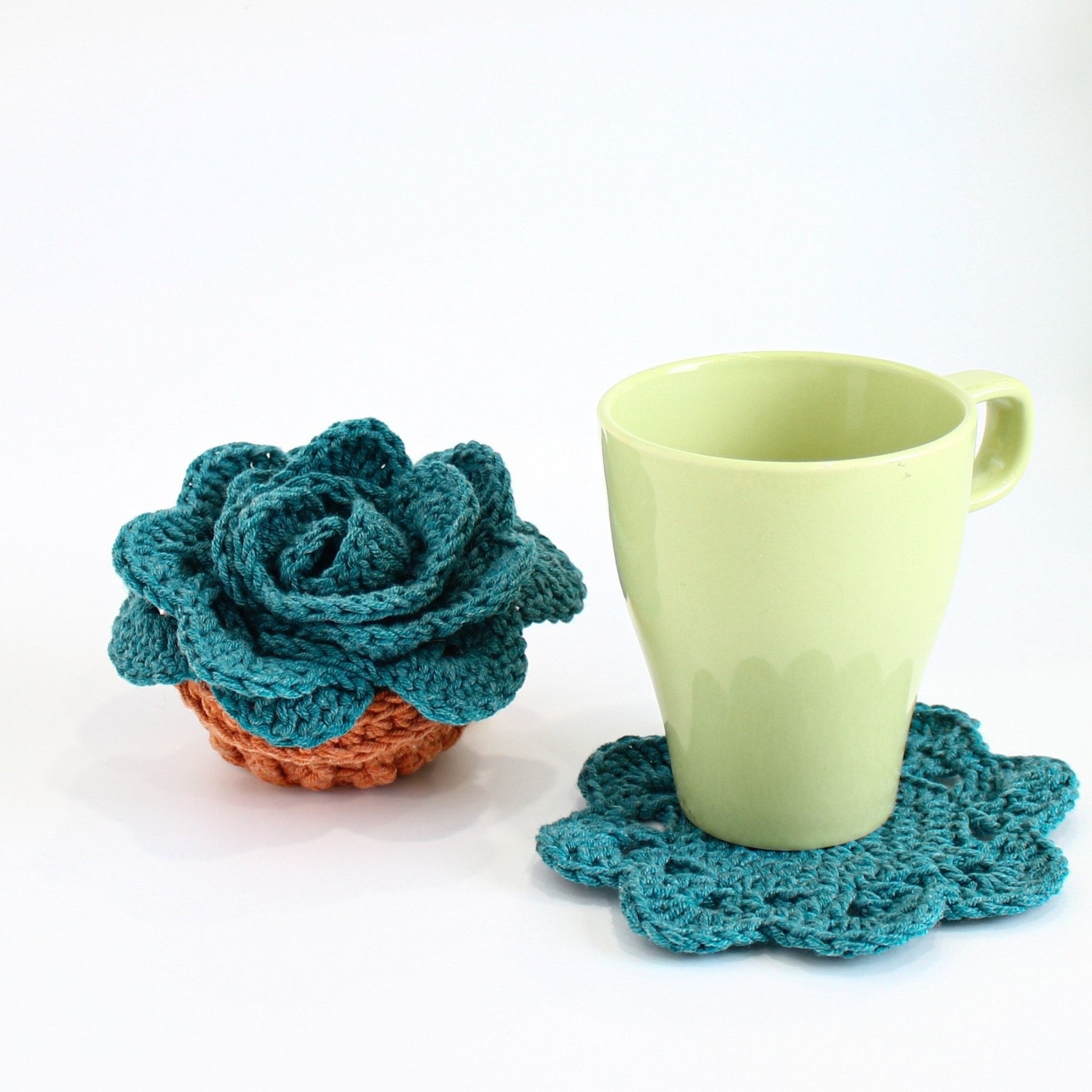 Häkelanleitung Blumentopf - Untersetzer – PDF - Hakel Liebe