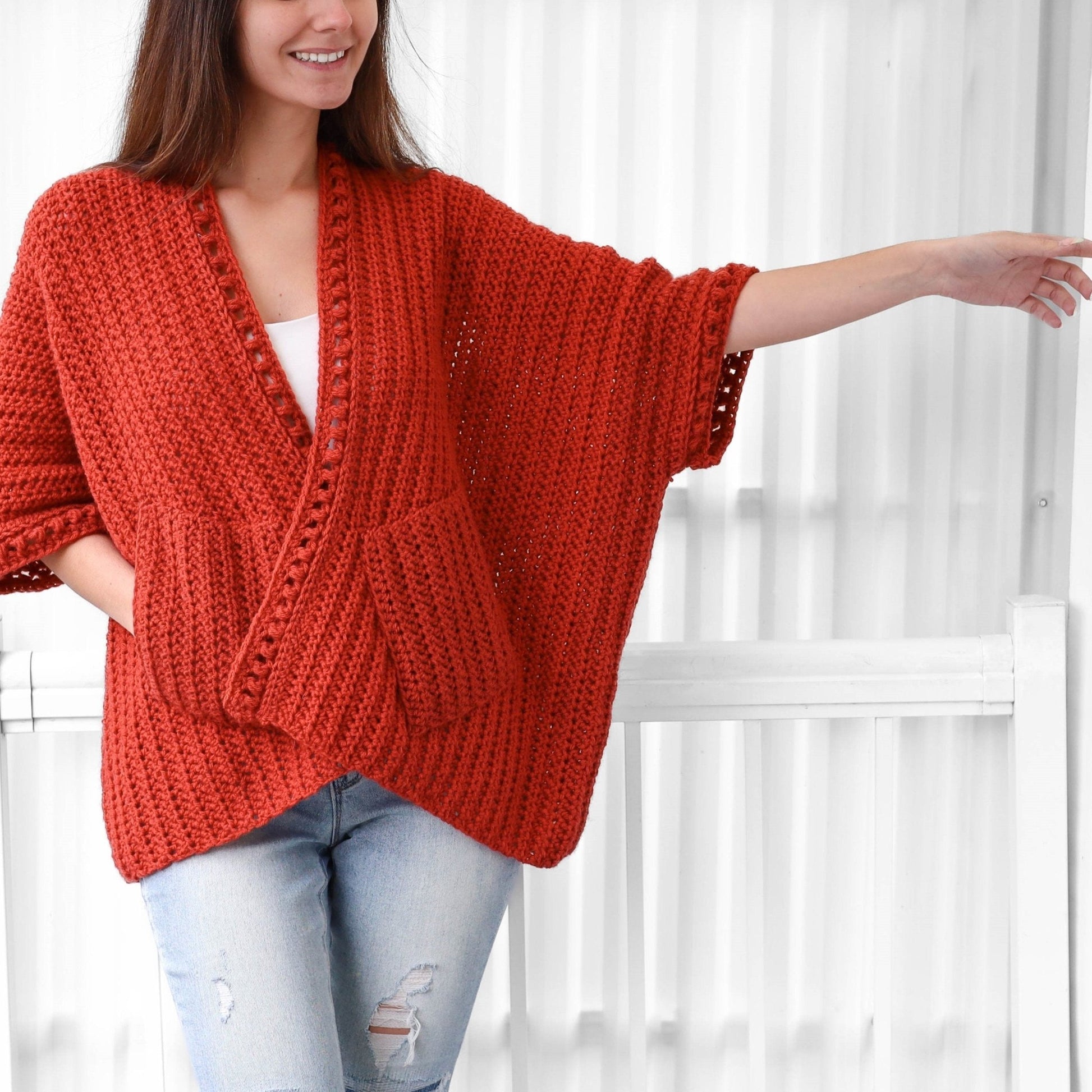 Häkelanleitung EMILY Poncho - Cardigan – PDF (XS–4XL) - Hakel Liebe