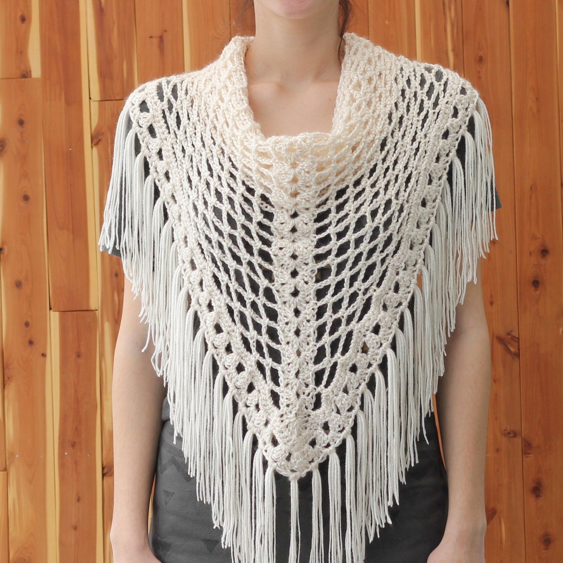 Häkelanleitung MEDA Boho Dreiecktuch – PDF Anfänger - Hakel Liebe